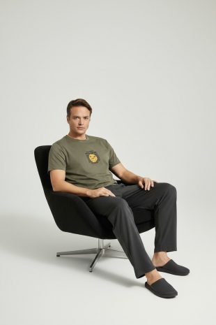 erkek penye kısa kol alt uzun takım